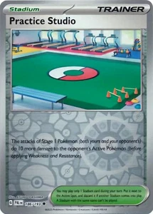 Practice Studio 186/193 Trainer - Paldea Evolved - Pokemon - Reverse Holo - NM - Picture 1 of 1