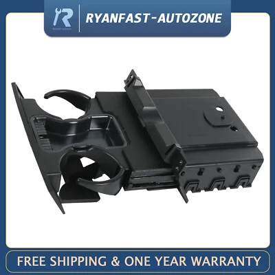 NEW Cup Holder Ash Tray Black fit for 2004-2008 Ford F-150 6L3Z1504810AA - Image 1 of 4