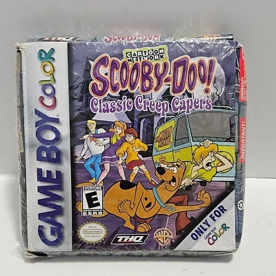 RARE ~ Scooby-Doo! Classic Creep Capers ~ FACTORY SEALED ~ Game Boy Color - Image 1 of 4
