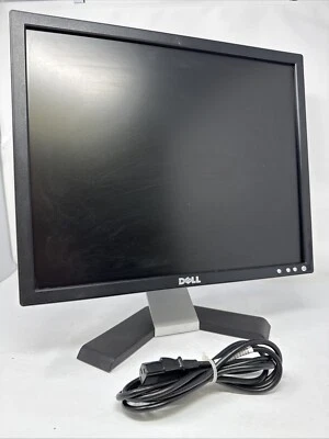 Dell LCD Monitor 19in E198FPf 1280 x 1024 + Power Cable - Image 1 of 4
