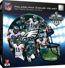 MasterPieces Philadelphia Eagles 500 Piece Helmet Shaped Jigsaw Puzzle