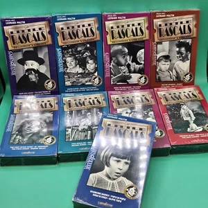 The Little Rascals LOT OF 9 Brand New SEALED VHS Tapes Comedy Cabin Fever VTG - Picture 1 of 4