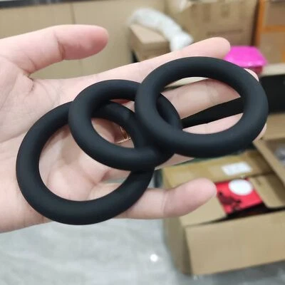 Кокетливое кольцо упаковка 3 шт. мягкое жесткое силиконовое стойкое жесткое кольцо-пенис долговечнее мужское ED - Изображение 1 из 4