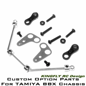 kingfly Custom Stabilizer rod set F for TAMIYA 1/10 Buggy BBX-01 BB-01 Chassis - Picture 1 of 7