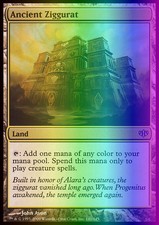 Magic the Gathering MTG Ancient Ziggurat (141) Conflux   LP FOIL