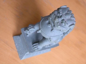 Great Vintage Single Green Foo Dog / Lion Statue / Sculpture K's Collection - Picture 1 of 11