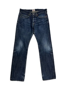 EDWIN RAINBOW SELVEDGE ED-47 JEANS, JAPAN 32x34 Actual 33x33 - Picture 1 of 14