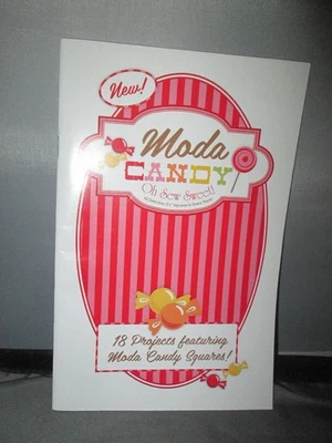 Moda Candy Oh Sew Sweet! Quilt Pattern Book 18 Projects featuring 2.5" Squares - Image 1 of 4