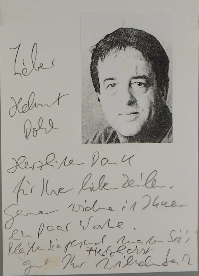 Autogramm deutscher Film- und Fernsehschauspieler Wilhem Beck (121077) - Bild 1 von 1
