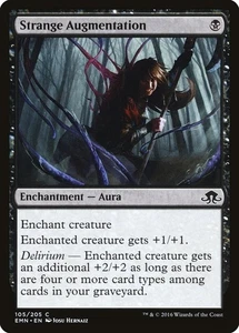 Strange Augmentation Eldritch Moon (EMN) MTG Magic Cards  F#214 - Picture 1 of 1