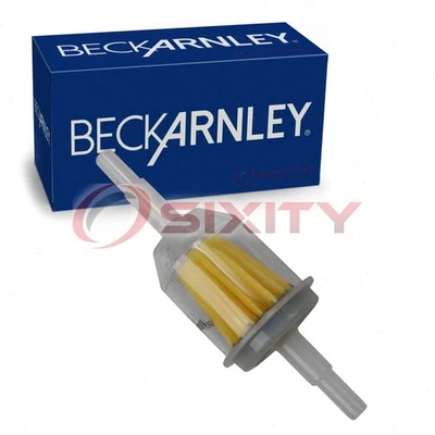 Filtro de combustible Beck Arnley para Audi Super 90 1970-1972 línea de bomba de gasolina aire ud Foto 1 de 4