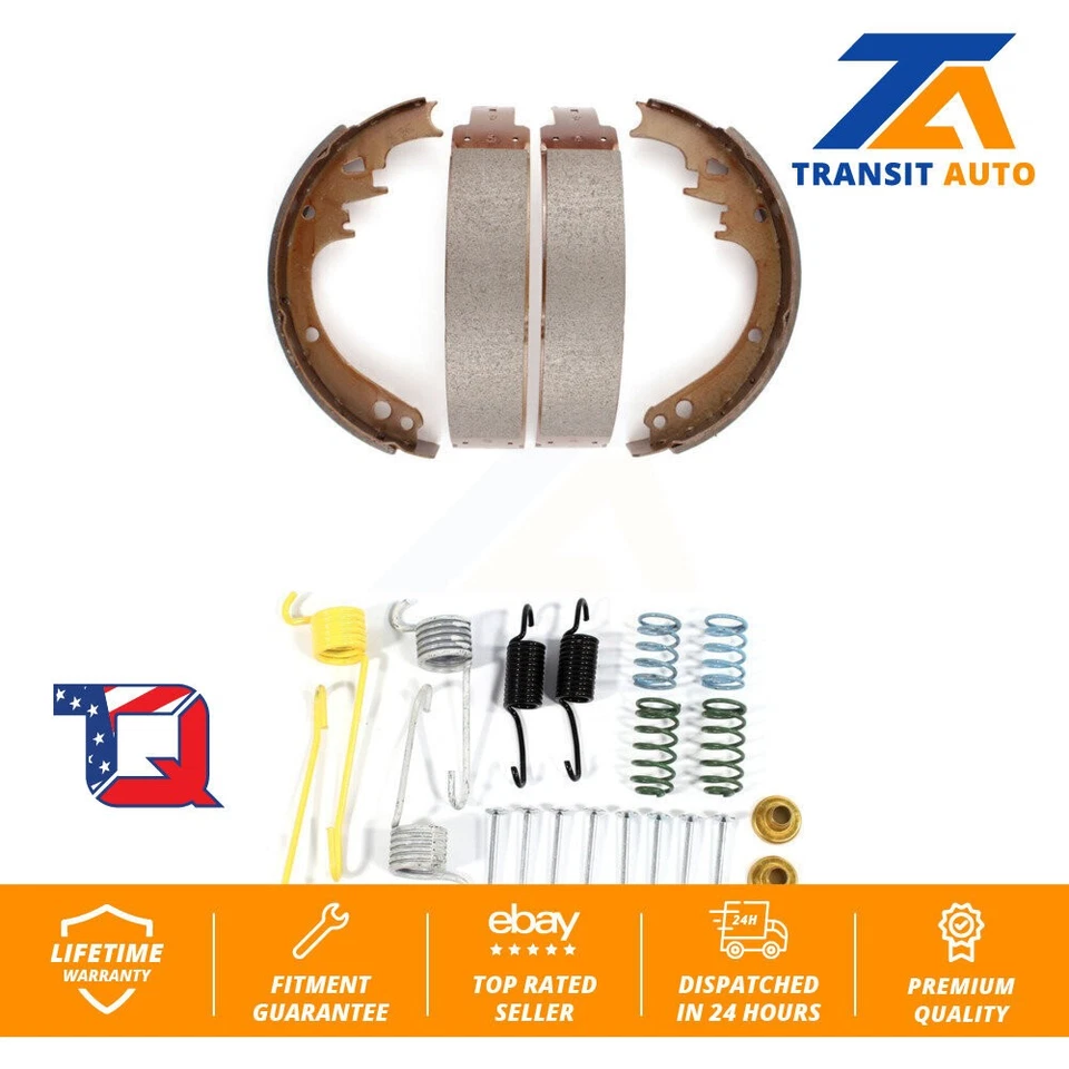 Rear Drum Brake Shoes Hardware Kit For Dodge Ram 1500 Cadillac DeVille Chevrolet - Image 1 of 4