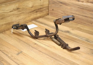 2003 03 Suzuki JR50 JR 50 Kawasaki KDX50 OEM Foot Pegs w Bracket & Kickstand - Picture 1 of 7