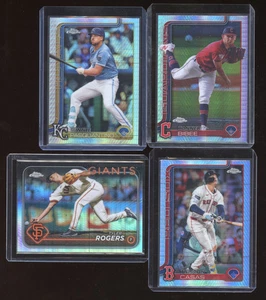 2024/25 Topps Chrome - Prizm Refractor S - ROGERS - CASAS - BIBEE - PASQUANTINO - Bild 1 von 1