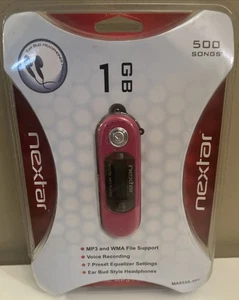 Nextar 1GB Digital MP3 Player Voice Recorder Red MA933A New Old Stock - Picture 1 of 5