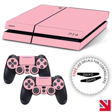 Baby Pink PS4 Skin Decal Vinyl Sticker Wrap