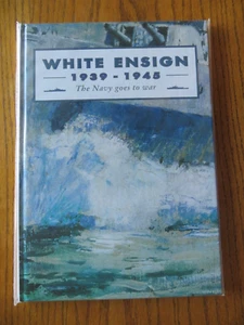 NIB Australia White Ensign 1939-1945 The Navy Goes To War Book With Stamps - Picture 1 of 7