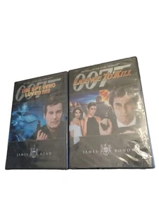 2 NEW DVD's Ian Fleming's James Bond 007 The Spy Who Loved Me & Licensed To Kill - Picture 1 of 9