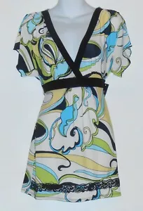 Bisou Bisou Michele Bohbot Intimates Empire Waist Lounge Sleep Top Small (S) NWT - Picture 1 of 2