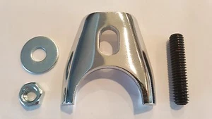Ford FE Distributor Hold Down Clamp Chrome 360 390 406 427 428 Mustang A104-4 - Bild 1 von 1