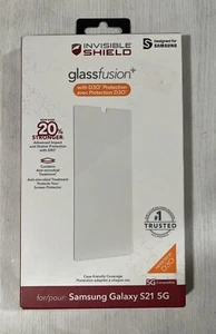 ZAGG InvisibleShield GlassFusion+ Screen Protector for Samsung Galaxy S21 5G - Picture 1 of 1