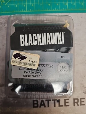 Blackhawk Serpa Sportser Paddle Holster - Glock 17 22 31 Left Hand Grey New NOS - Image 1 of 4
