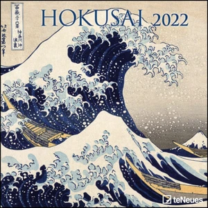Hokusai 2022 Wall Grid Calendar teNeues 30x30cm New & Sealed 03679 - Picture 1 of 5