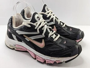 Nike Air Dual-D Phylon Women's Running Shoes Sneaker Size 8.5 - Black and Pink - Picture 1 of 9