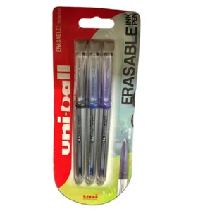 Uni-Ball radierbarer Tintenstift Tintenroller Medium 3er Pack NEU - Bild 1 von 6