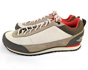 Zapatos de cuero TNF The North Face para mujer talla 7 Scend Ws blanco tostado marrón rojo - Imagen 1 de 7