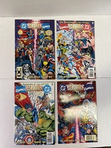 DC Versus Marvel Comics #1 2 3 4 Full Run 1-4 Complete Set 1996 FREE SHIPPING - Picture 1 of 9