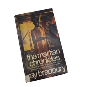 RARE The Martian Chronicles Ray Bradbury 1980 Bantam PB w NBC-TV Tie-In Cover - Picture 1 of 17