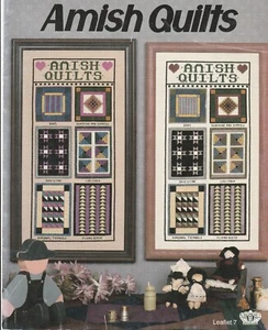 Amish Quilts, Canterbury Designs , Cross Stitch Pattern Leaflet - Bild 1 von 2
