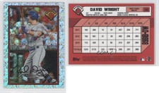 2014 Bowman 1989 Bowman is Back Silver Diamond Refractor David Wright #89BIB-DW