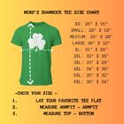 Męska koszulka Shamrock T-shirt Dzień Świętego Patryka Irlandia Koszulka (Heather Green)