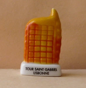 Fève Monumentos De Europa - 2016 - La Torre Saint Gabriel En Lisboa, Portugal - Bild 1 von 1
