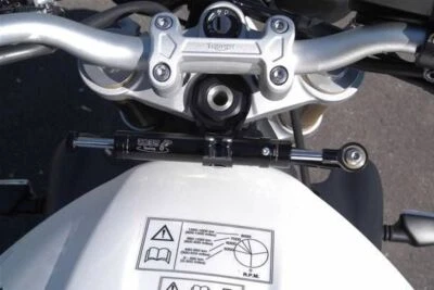 Amortiguador de dirección Triumph Street Triple 675R 2009-2012 Toby Belgium + kit de montaje nuevo Foto 1 de 3