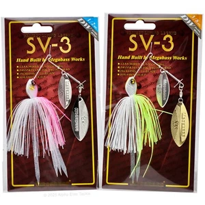 Megabass SV-3 DW Double Willow Spinnerbait 3/8 oz 1/2 oz - Picture 1 of 11