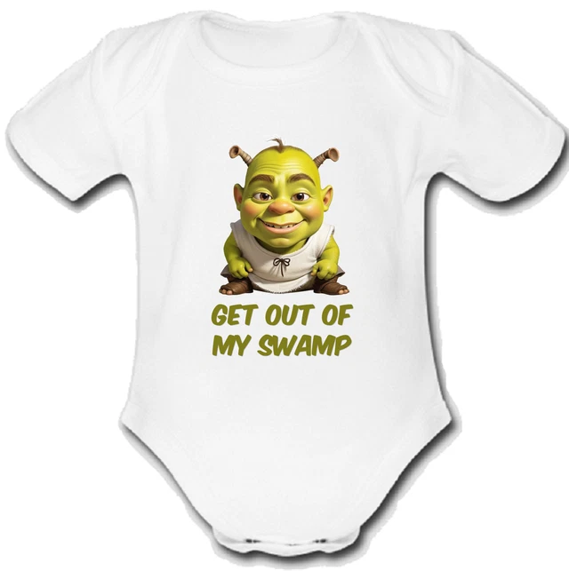PSYCHOBABY @shrek@@ Strampler Baby Weste Grow