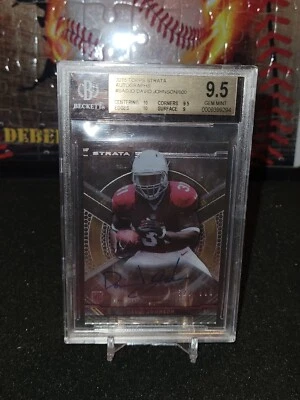 2015 TOPPS STRATA DAVID JOHNSON RC/AUTO BGS 9.5 /800 - Image 1 of 2