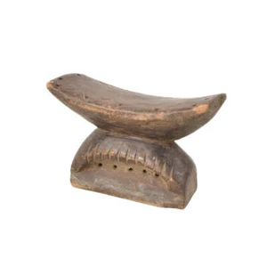 Shona Wood Headrest Zimbabwe - Picture 1 of 8
