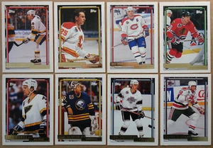 1992-93 Topps GOLD Hockey 8 Card LOT, #'s 42 105 125 172 288 363 421 496 - Bild 1 von 2