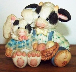 COLECCIÓN MARY MOO MOO - 1994 ENESCO HOPPY EASTER TO YOU #415MM660 - Imagen 1 de 2