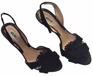 MOSCHINO Sandali Sandals taglia size 37 tacco heel 10cm