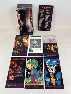 DC SANDMAN by NEIL GAIMAN (Skybox 1994) Complete TALL Card Set (90) DAVE McKEAN - Image 1 of 3