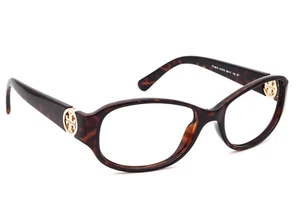 TORY BURCH TY9013 Sunglasses Frames Only BROWN TORTOISE Gold Logo W/CASE ETC - Picture 1 of 13