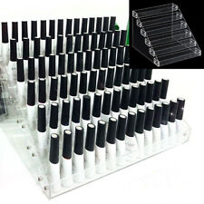 6 Tier Clear Acrylic Rack Perfume Makeup Ladder Display Stand Risers Ink Shelf