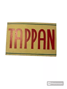 Vintage handbemaltes Schild Tappan 15x10 - Bild 1 von 2