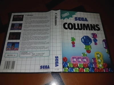## Complete Mint: Columns - Sega Master System/Ms Game ## - Image 1 of 2