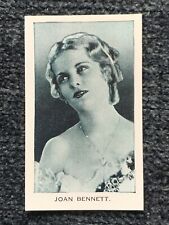 1934 Teofani Modern Movie Stars & Cinema Celebrities Joan Bennett M3